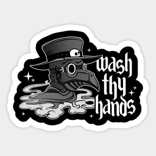 Wash thy hands! Sticker